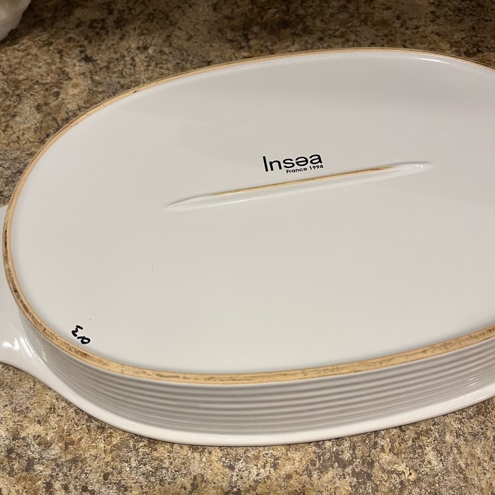Mikasa Insea France Oval Baking Casserole Dish - Picture 8 of 12